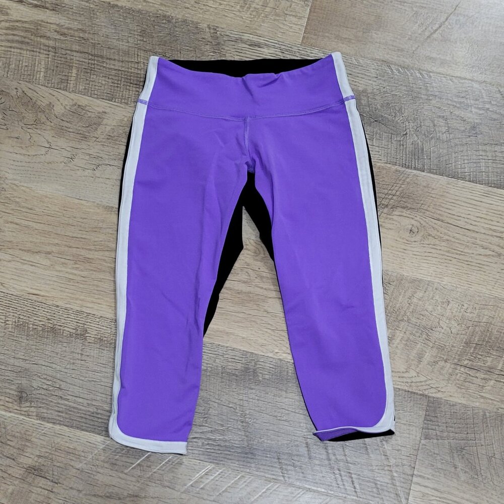 Purple Paradise Lululemon Crop Leggings